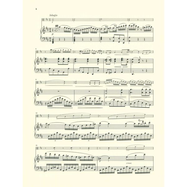 Henle Verlag Beethoven Notturno D-Dur Viola