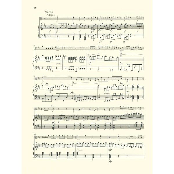 Henle Verlag Beethoven Notturno D-Dur Viola