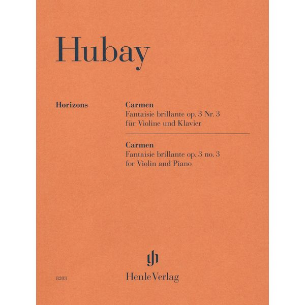 Henle Verlag Hubay Carmen Violine