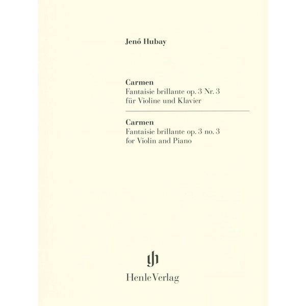 Henle Verlag Hubay Carmen Violine