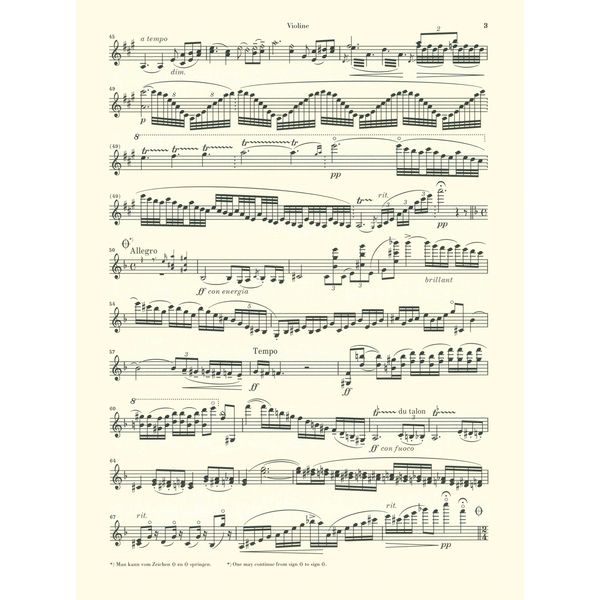 Henle Verlag Hubay Carmen Violine