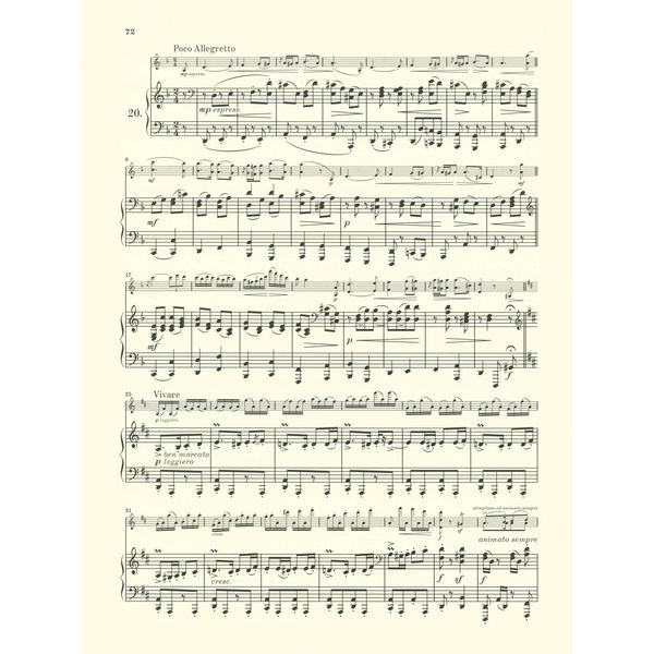 Henle Verlag Brahms 21 Ungarische Tänze