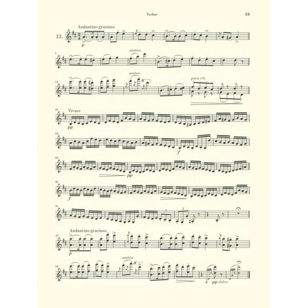 Henle Verlag Brahms 21 Ungarische Tänze