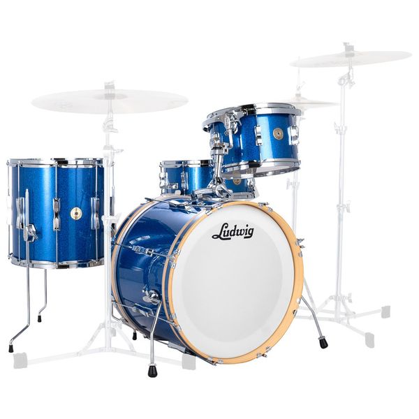 Ludwig Continental Club 22" Blue Spkl