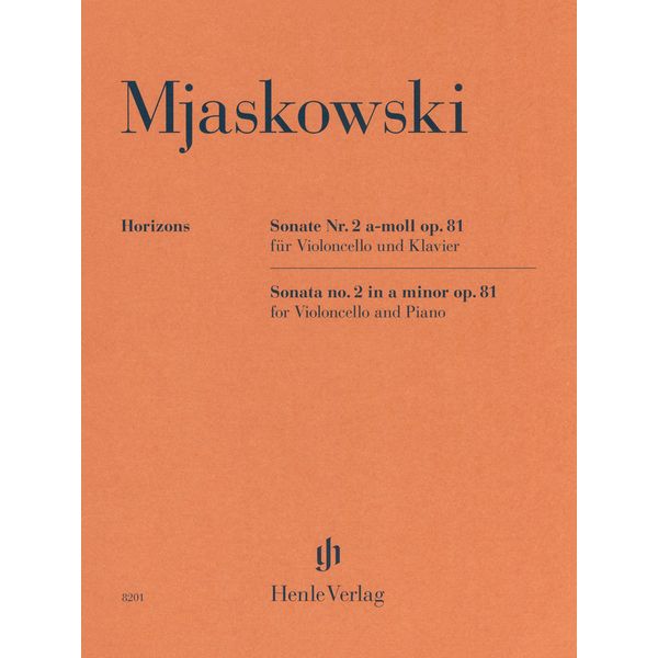 Henle Verlag Mjaskowski Sonate Nr. 2