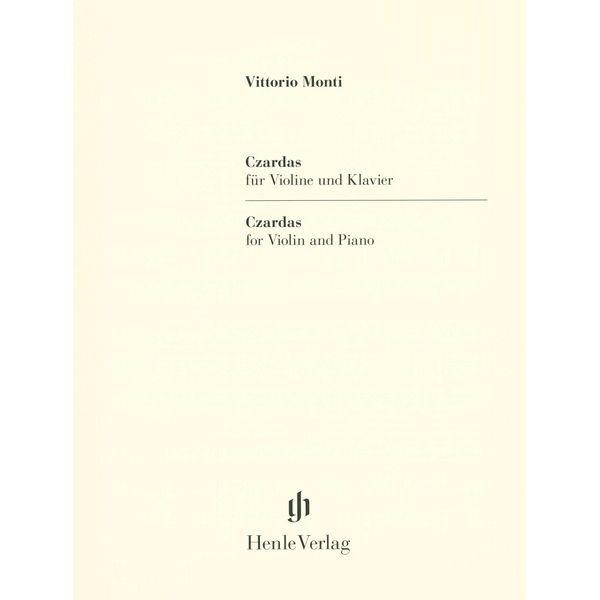 Henle Verlag Monti Czardas