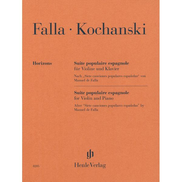 Henle Verlag Falla / Kochanski Suite
