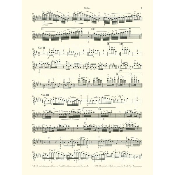 Henle Verlag Schubert Trockne Blumen