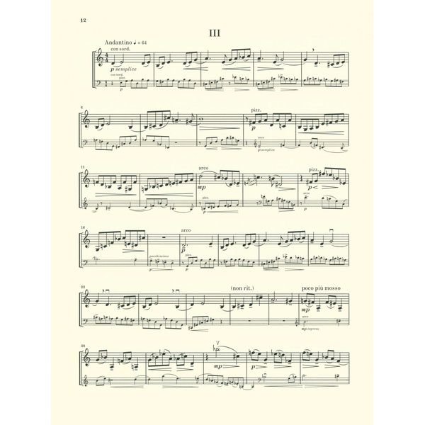Henle Verlag Schulhoff Duo Violine/Cello