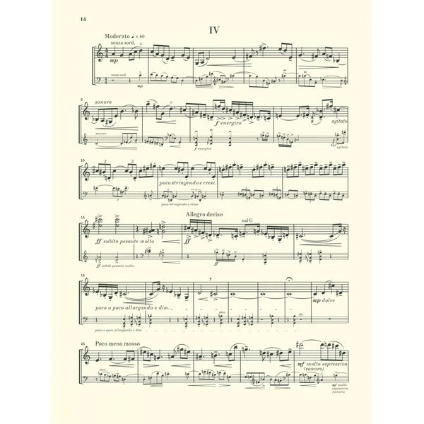 Henle Verlag Schulhoff Duo Violine/Cello