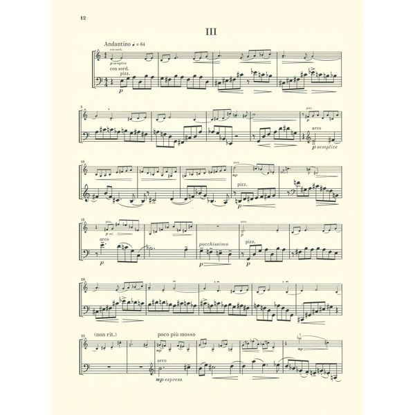 Henle Verlag Schulhoff Duo Violine/Cello