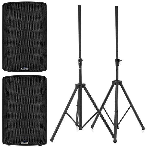 Alto TX 412B Stereo Bundle