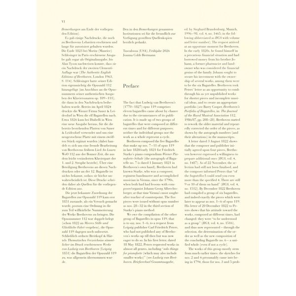 Henle Verlag Beethoven Elf Bagatellen