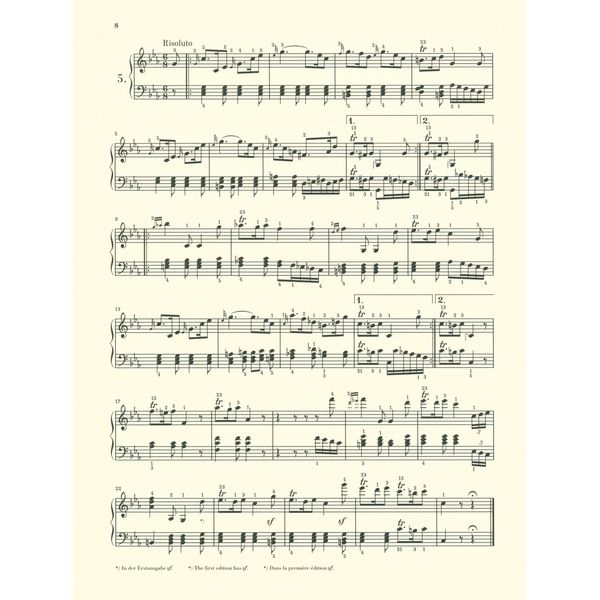 Henle Verlag Beethoven Elf Bagatellen