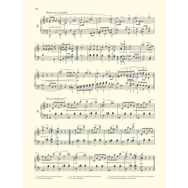 Henle Verlag Beethoven Elf Bagatellen
