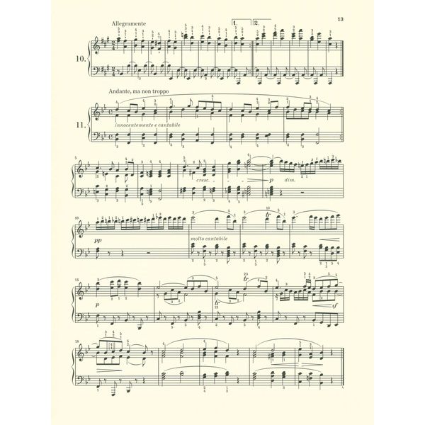 Henle Verlag Beethoven Elf Bagatellen
