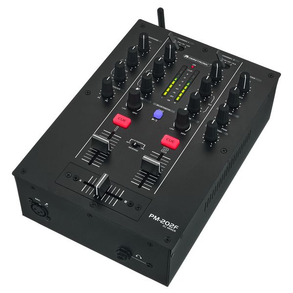 Omnitronic PM-202F Headphone Bundle
