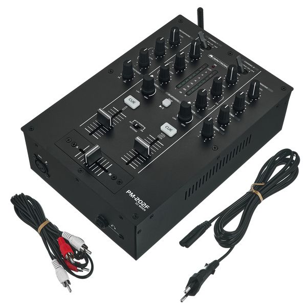 Omnitronic PM-202F Headphone Bundle