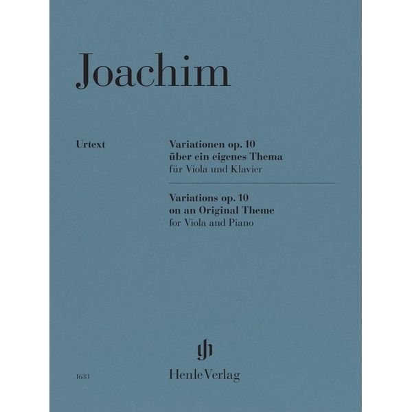 Henle Verlag Joachim Variationen op. 10