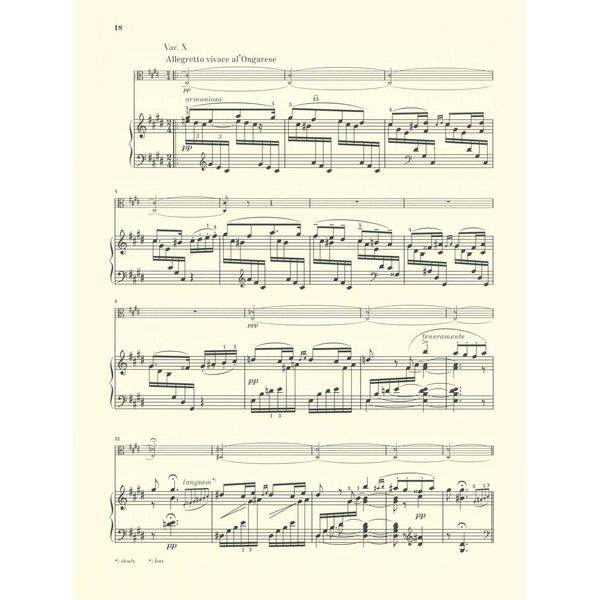 Henle Verlag Joachim Variationen op. 10