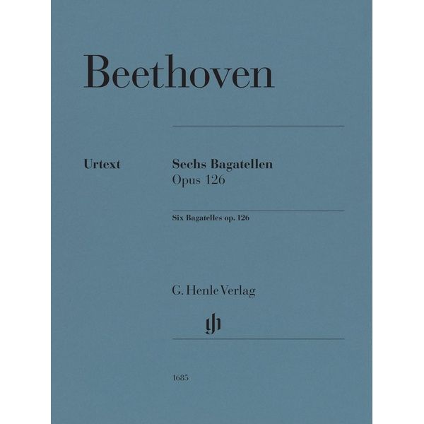 Henle Verlag Beethoven Sechs Bagatellen