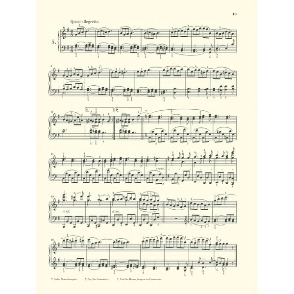 Henle Verlag Beethoven Sechs Bagatellen