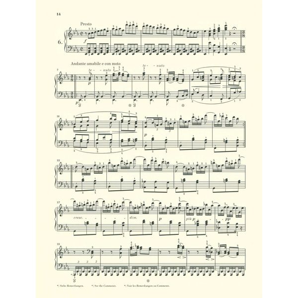 Henle Verlag Beethoven Sechs Bagatellen