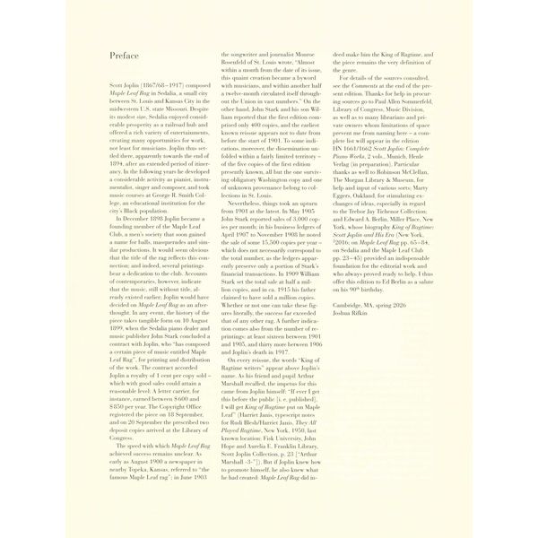 Henle Verlag Joplin Maple Leaf Rag