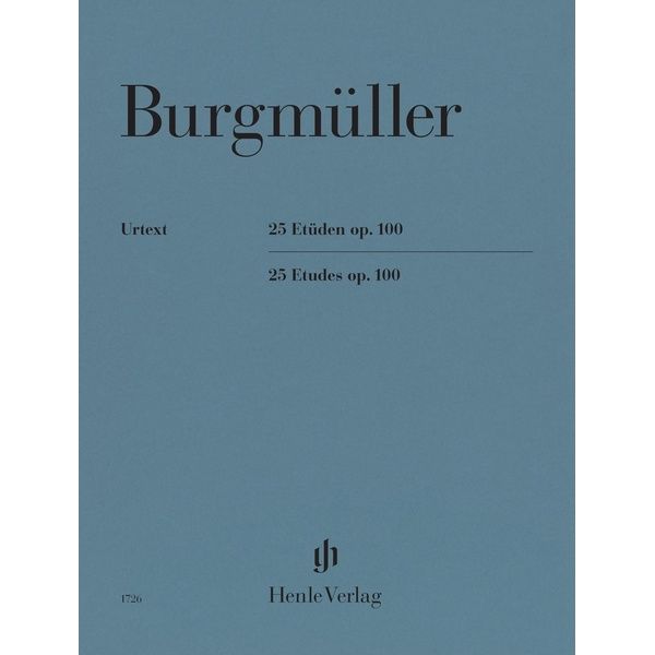Henle Verlag Burgmüller 25 Etüden