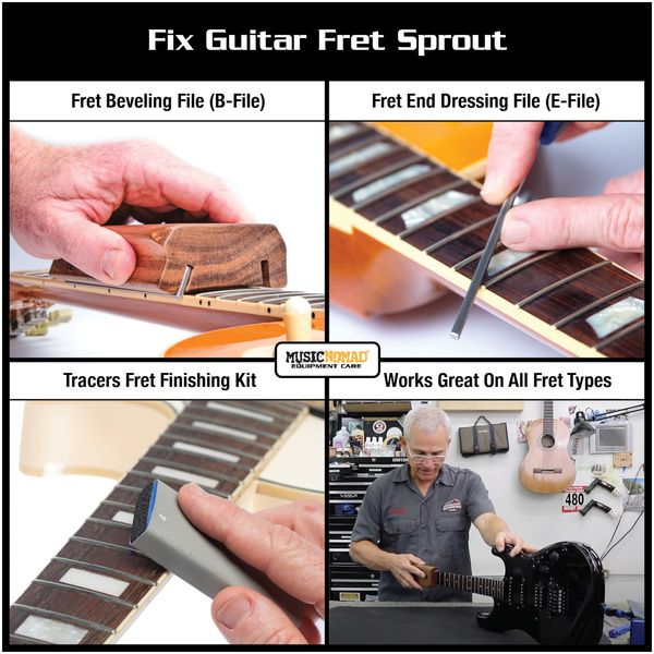 MusicNomad Fret Sprout Kit 8 pcs MN 871