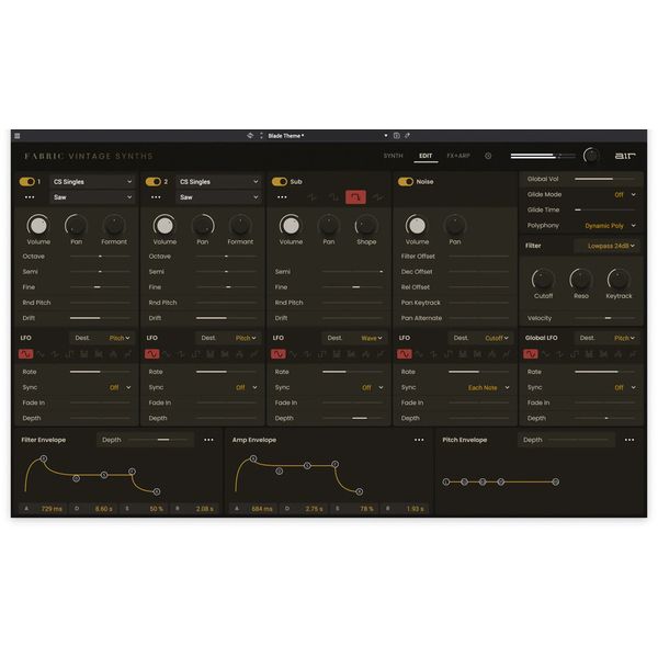 AIR Music Technology Fabric Vintage CS