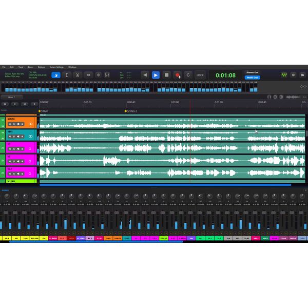 Waves Tracks Live