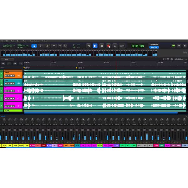 Waves Tracks Live