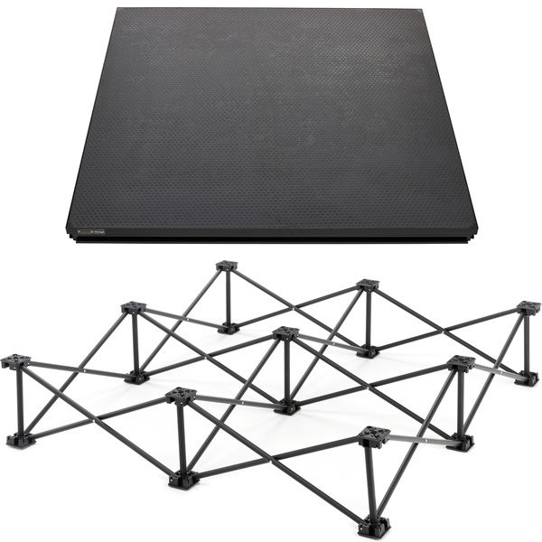 Stairville iX Stage 1,0x1,0m black Bundle