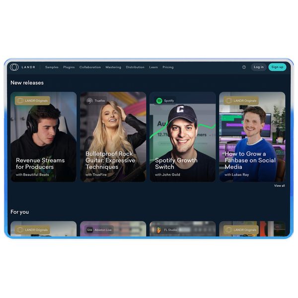 LANDR Studio Pro 1 Year
