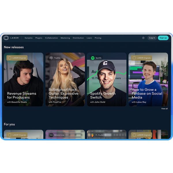 LANDR Studio Pro 1 Year