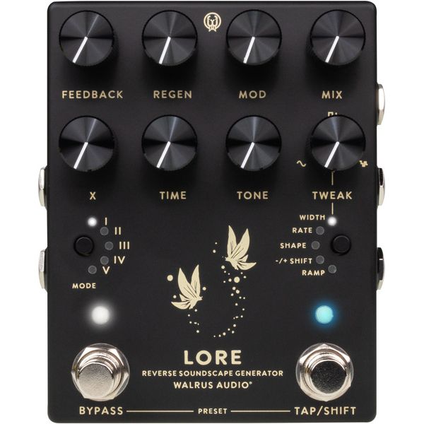 Walrus Audio Lore MKII Black