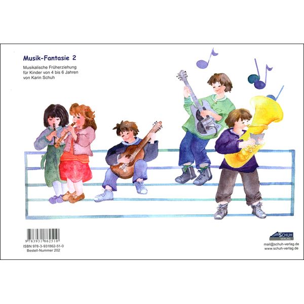 Schuh Verlag Musik-Fantasie 2 Schülerheft