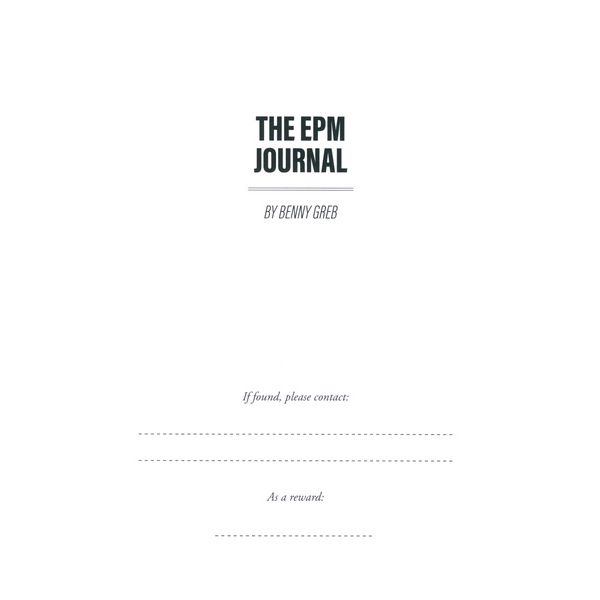 Benny Greb EPM Journal