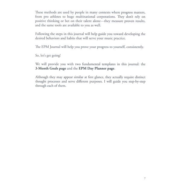 Benny Greb EPM Journal