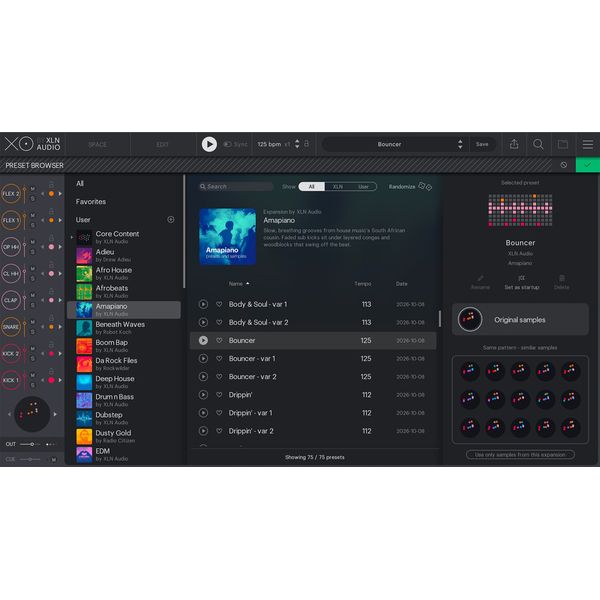 XLN Audio XO Expansion - Amapiano