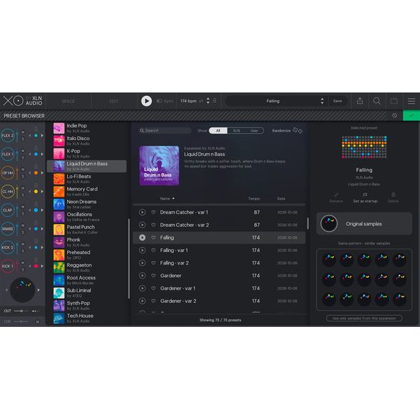 XLN Audio XO Expansion - Liquid DnB