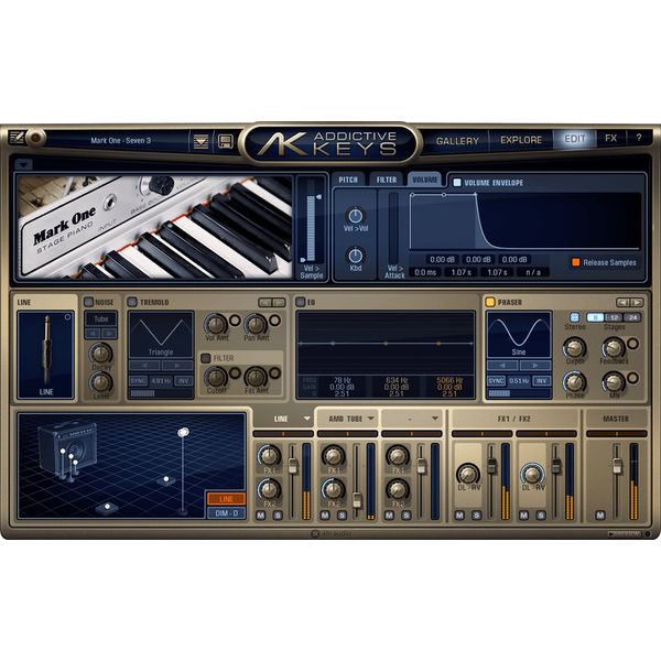 XLN Audio Addictive Keys Mark One