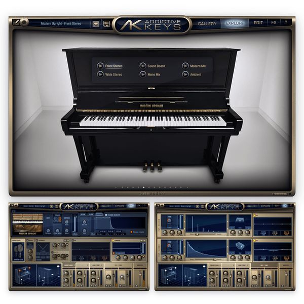 XLN Audio Addictive Keys Modern Upright