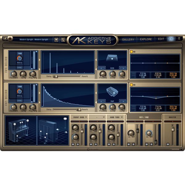 XLN Audio Addictive Keys Modern Upright