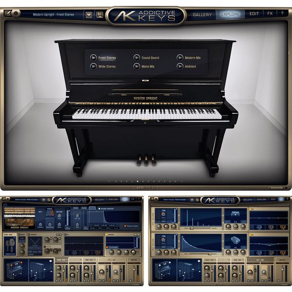 XLN Audio Addictive Keys Modern Upright