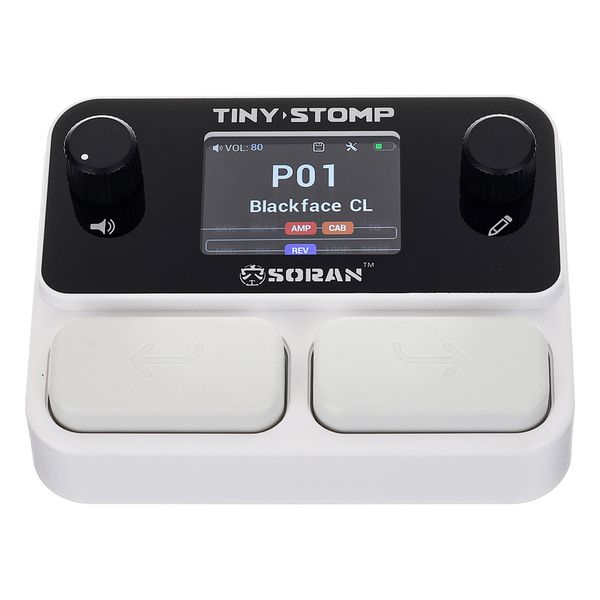 Harley Benton DC-200 CH w/Soran Tiny Stomp