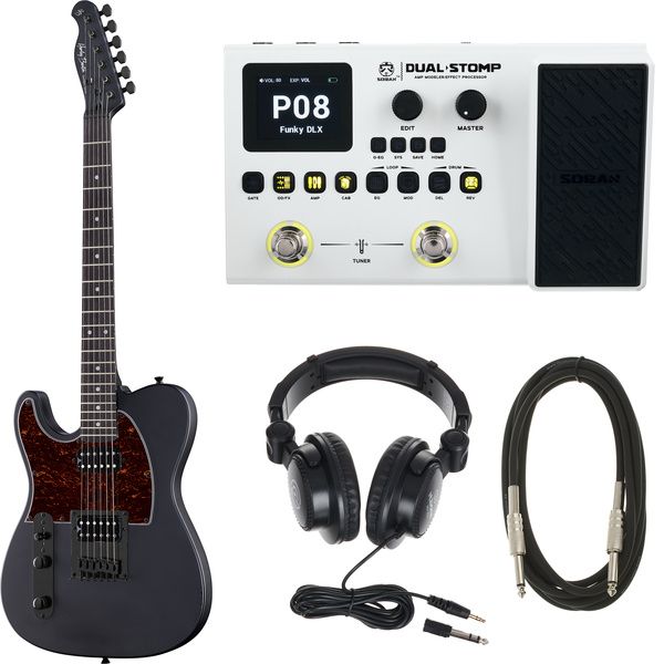 Harley Benton TE-20HH LH w/Soran Dual Stomp