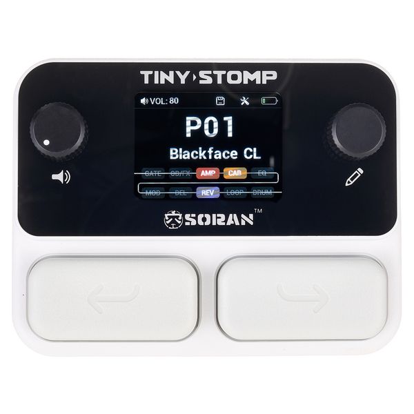 Harley Benton PJ4-SBK w/Soran Tiny Stomp