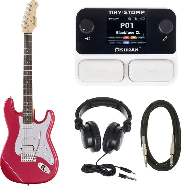 Harley Benton ST-20HSS CA w/Soran Tiny Stomp
